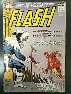 Buy Flash #114 (DC, 1960) 2nd Appearance Captain Cold Cvr Detached Infantino GD • 79.95£