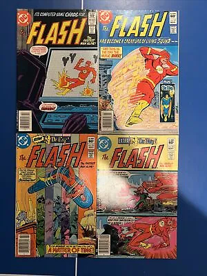Buy The Flash Comic Book Bundle 304,307,312,313 • 11.87£