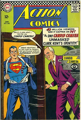 Buy ACTION COMICS #345 © 1967 DC Comics • 24.02£