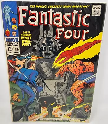 Buy Fantastic Four #80 Toomazooma 1st Appearance *1968* 5.0 • 22.78£