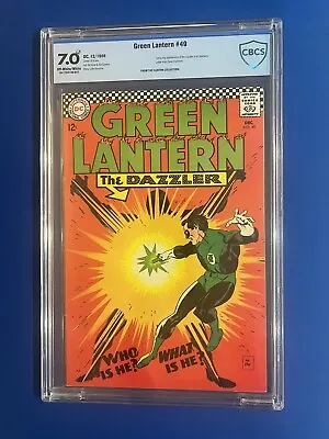 Buy Green Lantern #49 CBCS 7.0 1st Apps Of Dazzler DC From The Clinton Collection • 86.76£