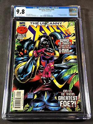 Buy The Uncanny X-Men #345 CGC 9.8 1997 4386328010 Mark Morales 1st App Of Maggott • 87.95£