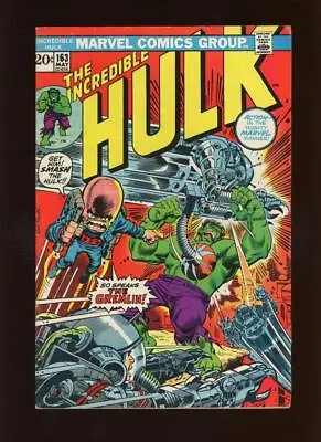 Buy Incredible Hulk 163 FN+ 6.5 High Definition Scans* • 12.06£