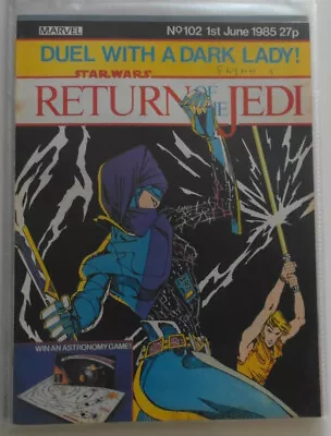 Buy Vintage [Marvel] RETURN OF THE JEDI Comic [No. 102, 1st June 1985] • 4.99£