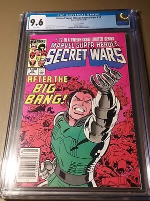 Buy 🔥Marvel Super-Heroes Secret Wars #12 Newsstand⚡️CGC 9.6⚡️RARE EPIC BOOK ~ 1985 • 115.18£