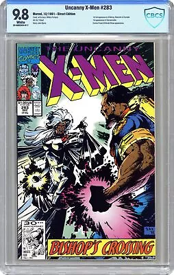 Buy Uncanny X-Men #283 CBCS 9.8 1991 22-0AD24C4-017 1st Full App. Bishop • 48.04£