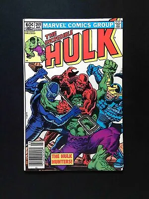 Buy Incredible Hulk #269  Marvel Comics 1982 VF- NEWSSTAND • 18.50£