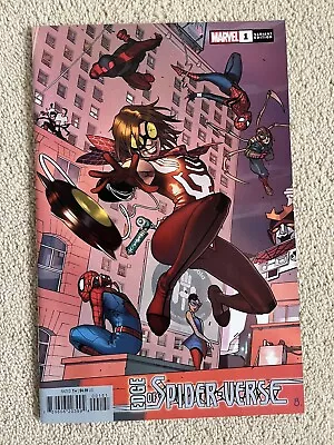 Buy Edge Of Spider-Verse #1 | Bengal Connecting Variant Cover | Marvel Comics - 2022 • 6.25£