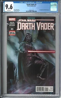 Buy Star Wars Darth Vader #1 CGC 9.6 NM WP 2015 Marvel Comic 1st Black Krrsantan • 59.30£