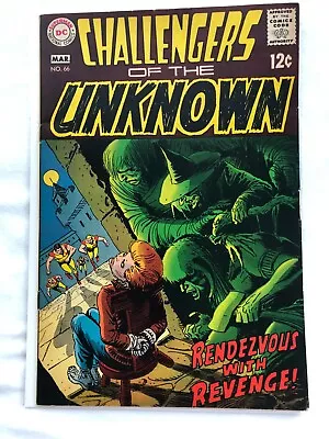 Buy Challengers Of The Unknown Comic #66 DC Silver Age VF Condition  • 7.99£