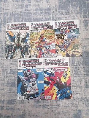 Buy Transformers - Target: 2006 (2007) #  1-5 Cover B Complete Set *All Signed* • 24.95£