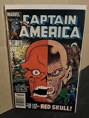 Buy Captain America 298 🔑Origin Retold RED SKULL🔥1984 NWSTND🔥BARON ZEMO🔥VF • 6.32£