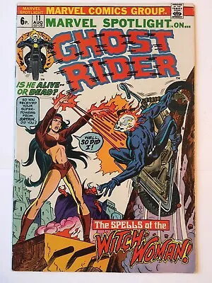 Buy Marvel Spotlight #11 FN/VFN (7.0) MARVEL ( Vol 1 1973) Ghost Rider • 26£