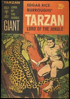 Buy TARZAN LORD OF THE JUNGLE #1 1965 FN/VF JESSE MARSH Reprints GOLD KEY 96 PAGES • 27.66£