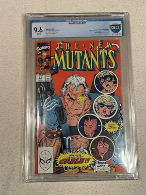 Buy The New Mutants #87 CBCS 9.6 WHITE PAGES • 197.65£