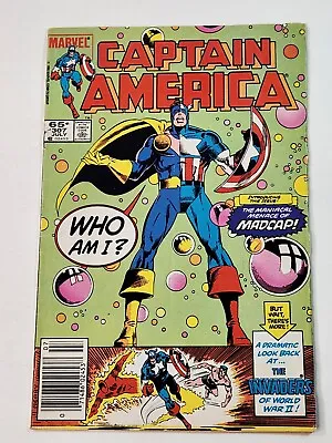Buy Captain America 307 NEWSSTAND 1st Appearance Of Madcap 1985 Deadpool 3? • 19.70£