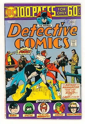Buy Detective Comics #443 VFN+ 8.5 Giant 100 Page Manhunter Team-up • 36.95£