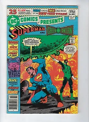 Buy DC COMICS PRESENTS # 26 (1st Appearance Of The NEW TEEN TITANS, Oct 1980) FN/VF • 65.95£