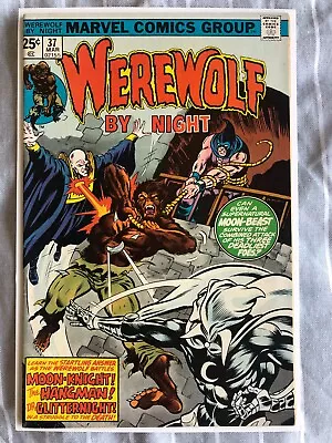 Buy Werewolf By Night 37 (1976) Moon Knight App, Cents • 39.99£