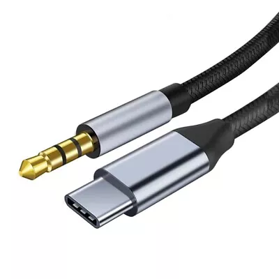 Buy Type-C To 3.5mm Audio Cable Plug And Play Connector Cable Cord For Phone Tablet • 7.56£