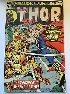Buy THE MIGHTY THOR #245 Marvel Comics 1976 UK Price VF/NM • 12.95£