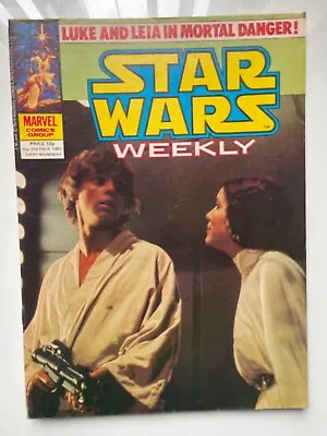 Buy Star Wars Weekly, No.102 Vintage Marvel Comics UK • 2.25£