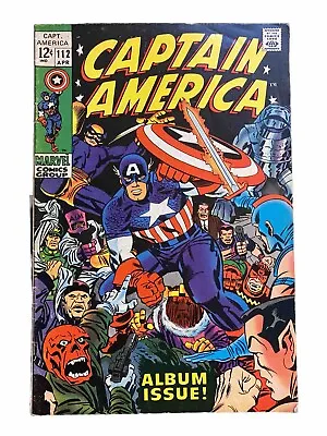 Buy Captain America #112 (April,1969) • 39.98£
