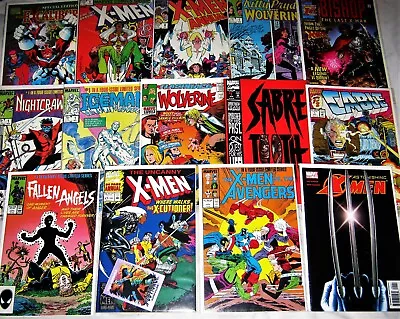 Buy X-MEN 🔑 LOT #1 Issues + Annuals MARVEL COMICS Dazzler Wolverine Nightcrawler 97 • 39.95£