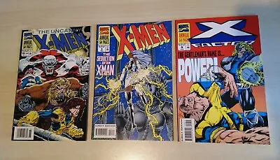 Buy 3 Comic Annuals 1994 Uncanny X-Men #18 X-Men #3, X-Factor #9 Marvel Comics VF+ • 8.99£