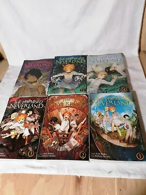 Buy The Promised Never Land, English Volumes 1-6 • 20£