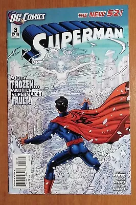 Buy Superman #3 - DC Comics 1st Print 2011 Series • 6.99£