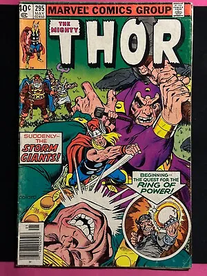 Buy The Mighty Thor #295 Marvel Comics Newsstand 1980 • 2.36£