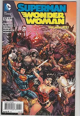 Buy Dc Comics Superman Wonder Woman #17 New 52 May 2015 1st Print Nm • 4.25£