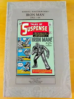 Buy Iron Man Marvel Masterworks Vol 1 1963-64, Stan Lee Don Heck Tales Of Suspense • 28£