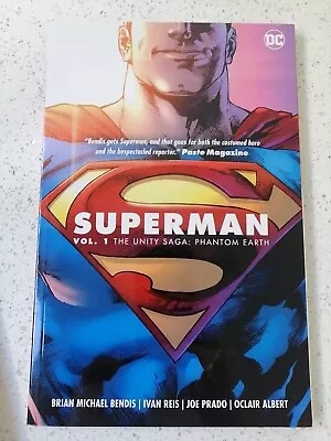Buy SUPERMAN Vol.1 THE UNITY SAGA: PHANTOM EARTH TPB By Brian Bendis 1401294383 • 4.25£