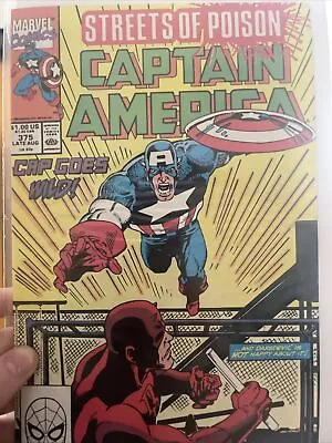 Buy Captain America #375 (1990) Marvel Comics (Bagged) • 5.99£