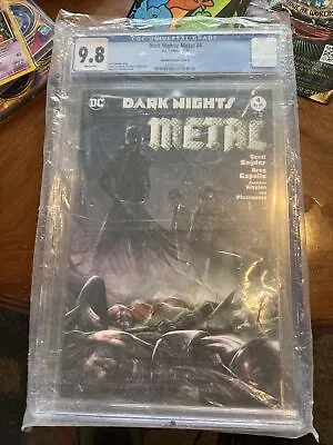 Buy Batman Dark Knights Metal 4 Mattina Variant CGC 3XSS 9.8 Capullo Snyder 2/18 • 50£