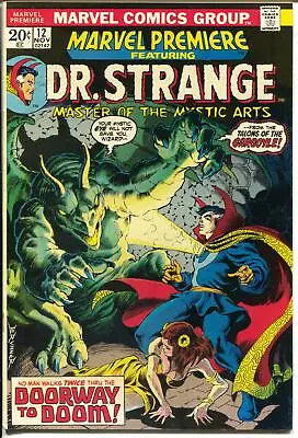 Buy Marvel Premiere #12 1973-Marvel-Dr Strange-Frank Brunner-FN+ • 38.74£