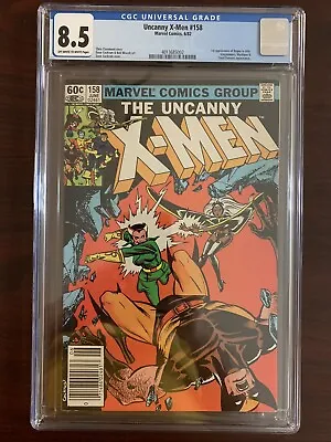 Buy CGC 8.5 Uncanny X-Men 158 Newsstand Off White To White Pages  • 40.21£