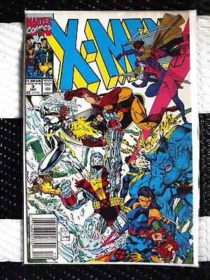 Buy X-Men 1991 #3 News Stand Edition, Chris Claremont, Jim Lee, Boarded • 10£