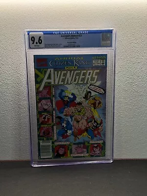 Buy Avengers Annual 21 CGC 9.6 1st Appearance Victor Timely (Kang) Newsstand • 47.03£