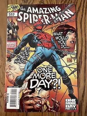 Buy Amazing Spider-man #544 (Marvel 2007) One More Day Part 1, MCU NM+ • 5.59£