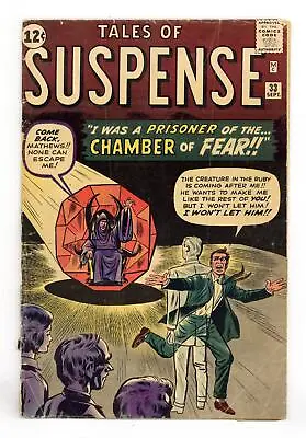 Buy Tales Of Suspense #33 FR/GD 1.5 1962 • 37.20£