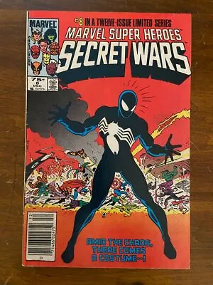 Buy SECRET WARS #8 (Marvel, 1984) VG Spidey Black Costume (Venom), NS • 119.93£