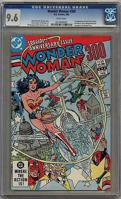Buy Wonder Woman #300 Cgc 9.6 White Pages Dc Comics 1983 • 67.18£