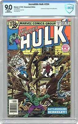Buy Incredible Hulk #234 CBCS 9.0 Newsstand 1979 22-2D520EC-048 • 45.04£
