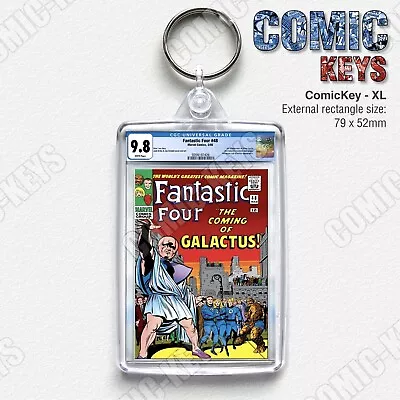 Buy Fantastic Four #48 (Marvel Comics 1966) XL Size CGC  Graded  Inspired Keyring • 8.95£