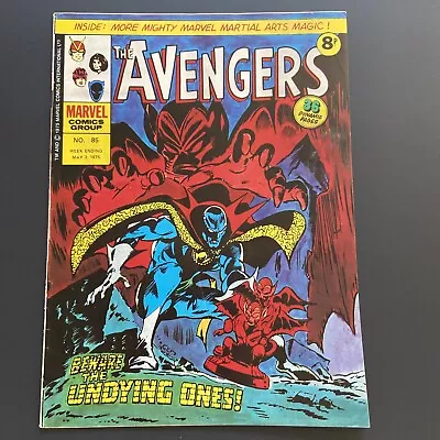 Buy The Avengers 85 (1975, Marvel) UK Doctor Strange Shang-Chi Thor  Stan Lee • 19.86£