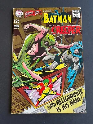 Buy Brave And The Bold #80 - First Meeting Of Batman And The Creeper (DC, 1968) Fine • 20.28£