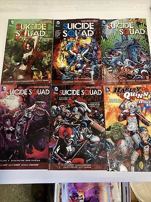 Buy 6x DC Comics Books Bundle Suicide Squad/Harley Quinn New52 Vol 1-5 & HQ G Hits • 29.99£